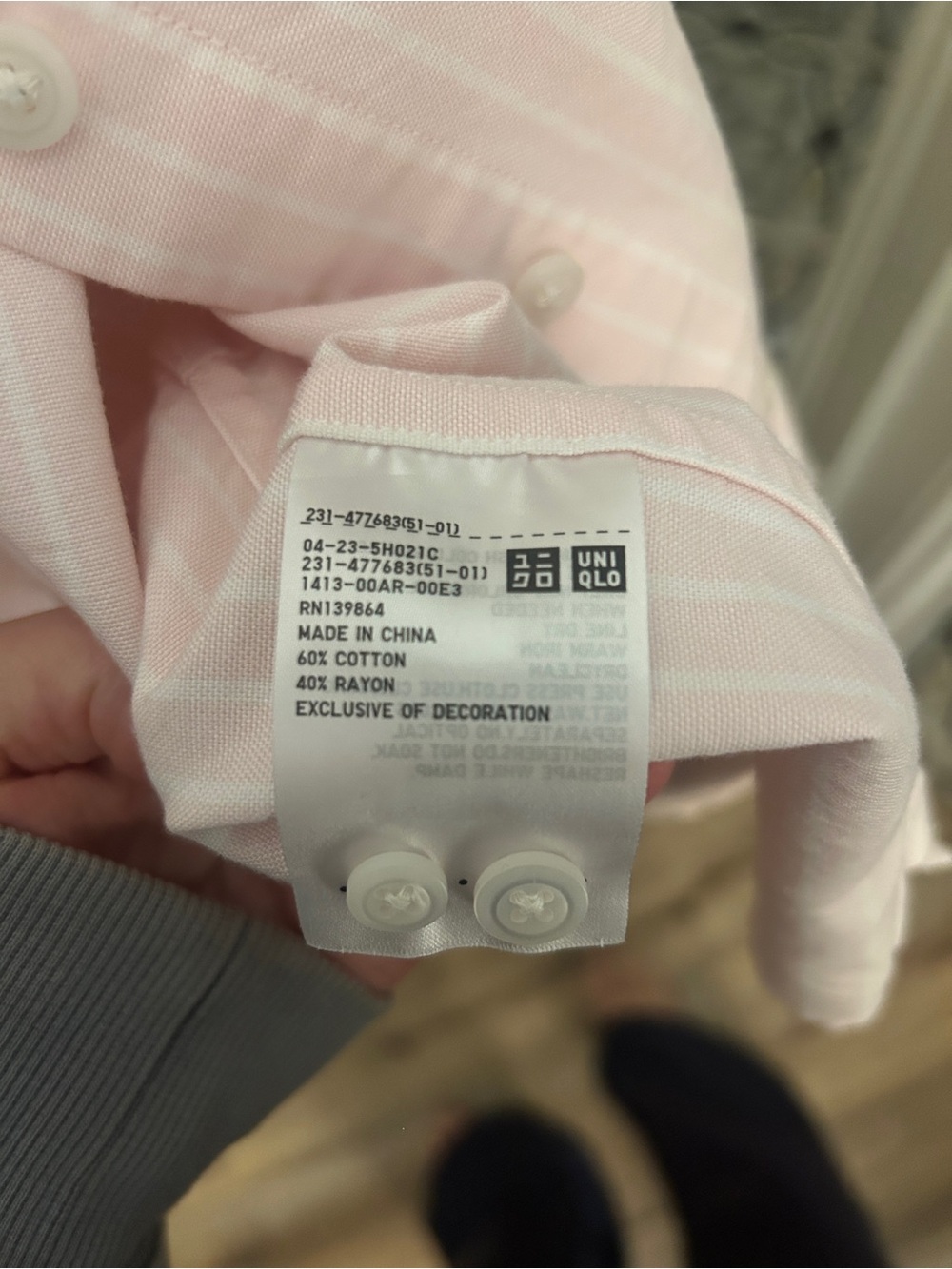 JW ANDERSON Pink Striped Button-Down Shirt - Picture 4 of 4